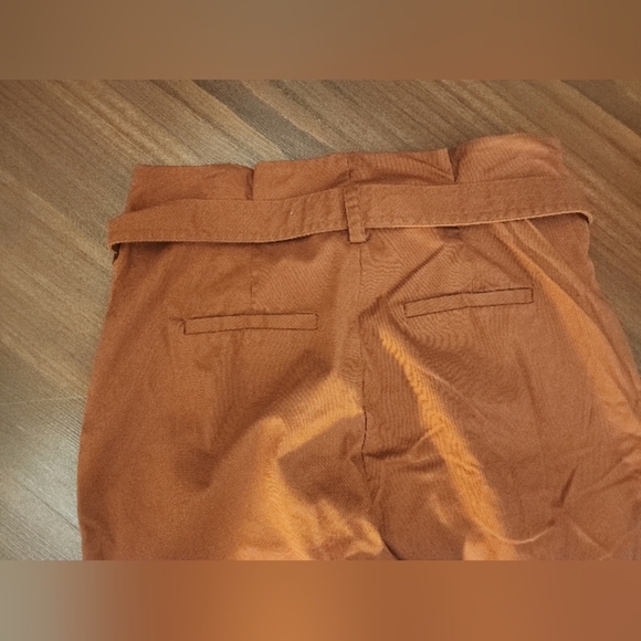 Prolouge paper bag Women's rust Orange Trousers size 8 NWOT - Picture 6 of 8
